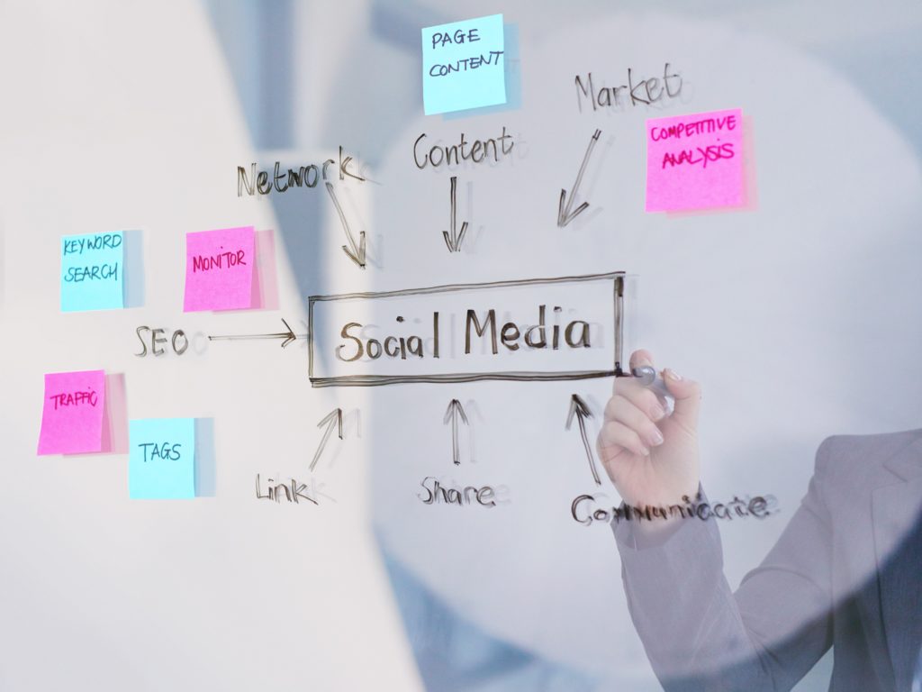 cropped shot of a woman having brainstorming session